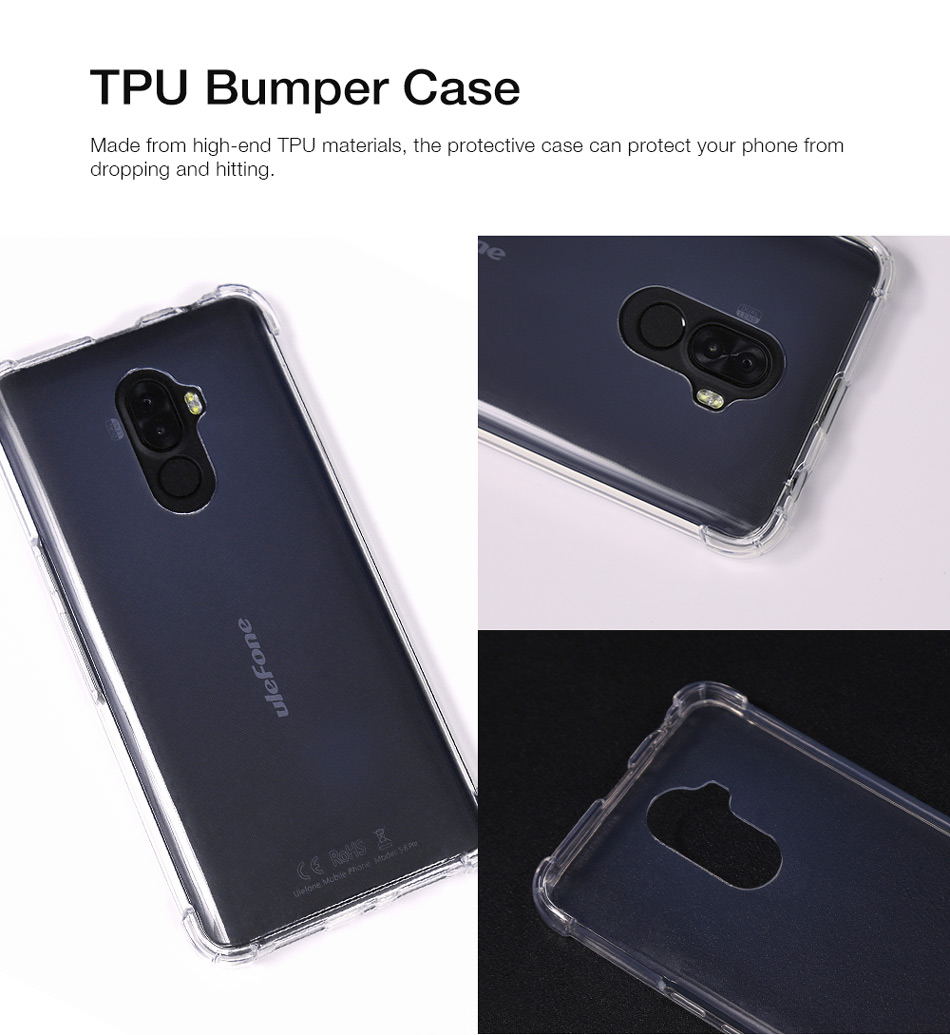 [HK Stock]Ulefone S8 Pro 5.3 Inch HD 2.5D Screen Smartphone 2GB RAM 16GB ROM MT6737 Quad Core 13.0MP  Cam Android 7.0 Touch ID 3000mAh TPU Bumper Case - Gold