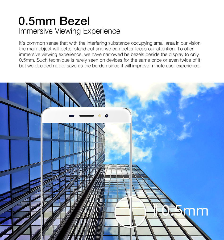 [HK Stock]Ulefone S8 Pro 5.3 Inch HD 2.5D Screen Smartphone 2GB RAM 16GB ROM MT6737 Quad Core 13.0MP  Cam Android 7.0 Touch ID 3000mAh TPU Bumper Case - Gold