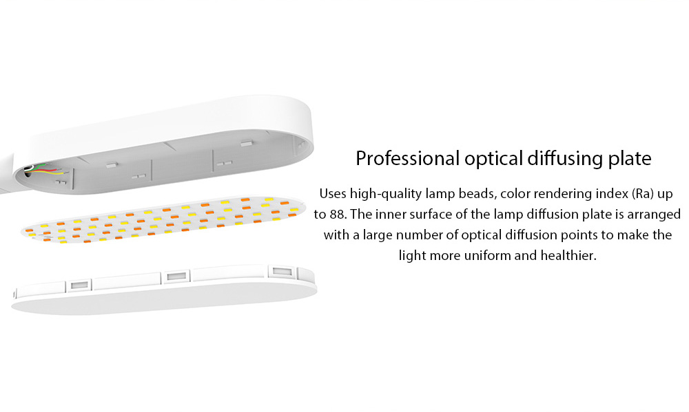 Original Xiaomi Mijia Yeelight LED Desk Lamp Foldable Night Light Adjustable Color Temperature Brightness Table Lamp -White