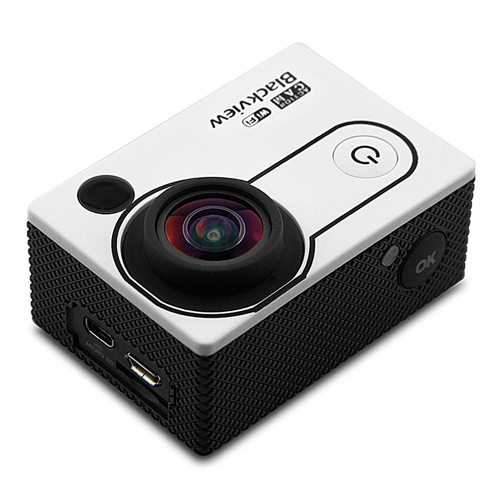 Blackview DV800A Ambarella A7LA50 OV4689 1.5 Inch LCD Action Camera 1080P 60fps IPX8 Waterproof 170 Degree Wide Angle Camcorder - White