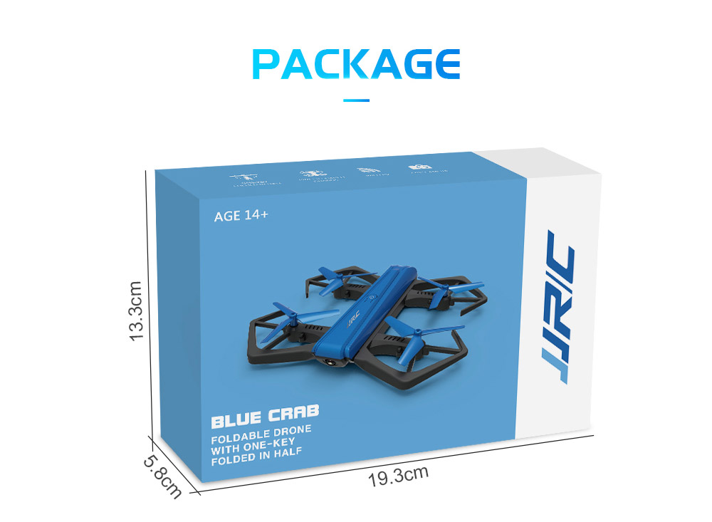 jjrc blue crab drone