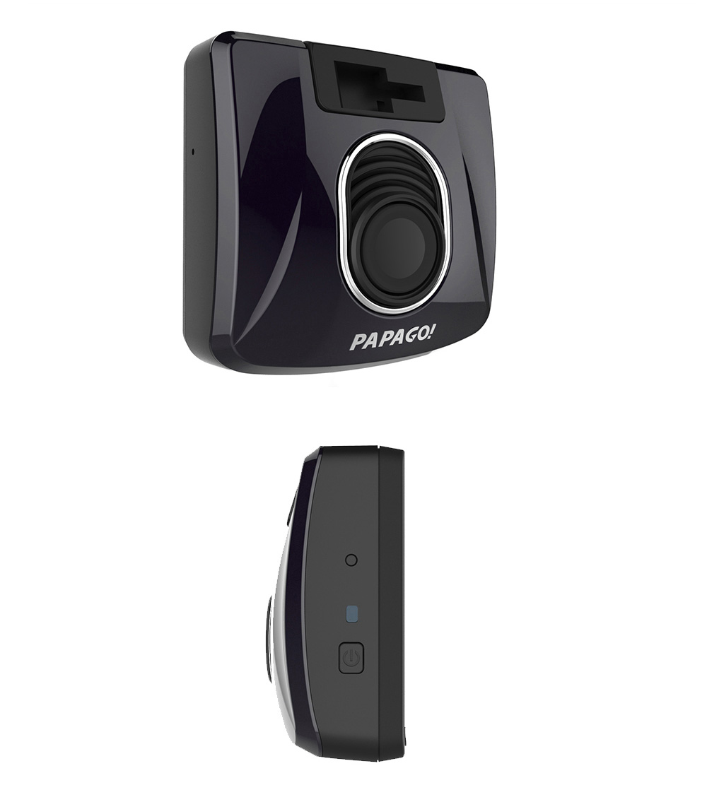 PAPAGO Gosafe 350mini 1080P Car DVR 2.0 inch Dash Cam Novatek 96650 Video Recorder 142 Degree Angle Lens - Black