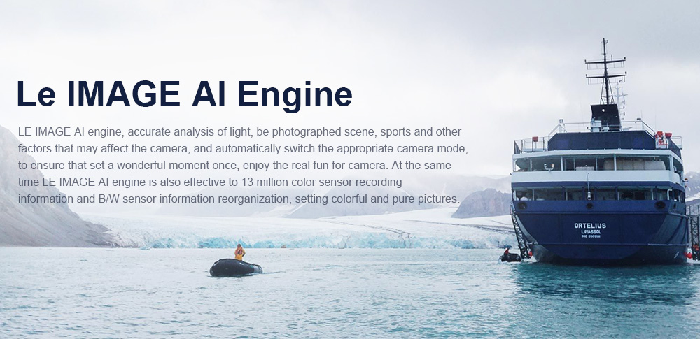 [HK Stock]LeTV LeEco Le Pro 3 AI Edition X651 13.0MP+13.0MP Dual Rear Camera 5.5 Inch 4G LTE Smartphone MT6797D Deca Core 4GB 32GB Android 6.0 Fast Charge 4000mAh - Black