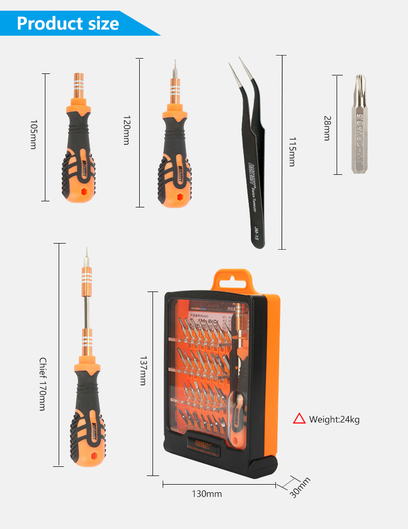 JAKEMY JM-8101 33in1 Screwdriver Set