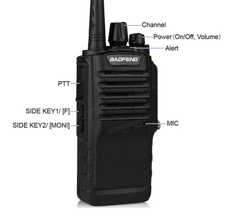 BAOFENG BF 9700 Walkie Talkie Black