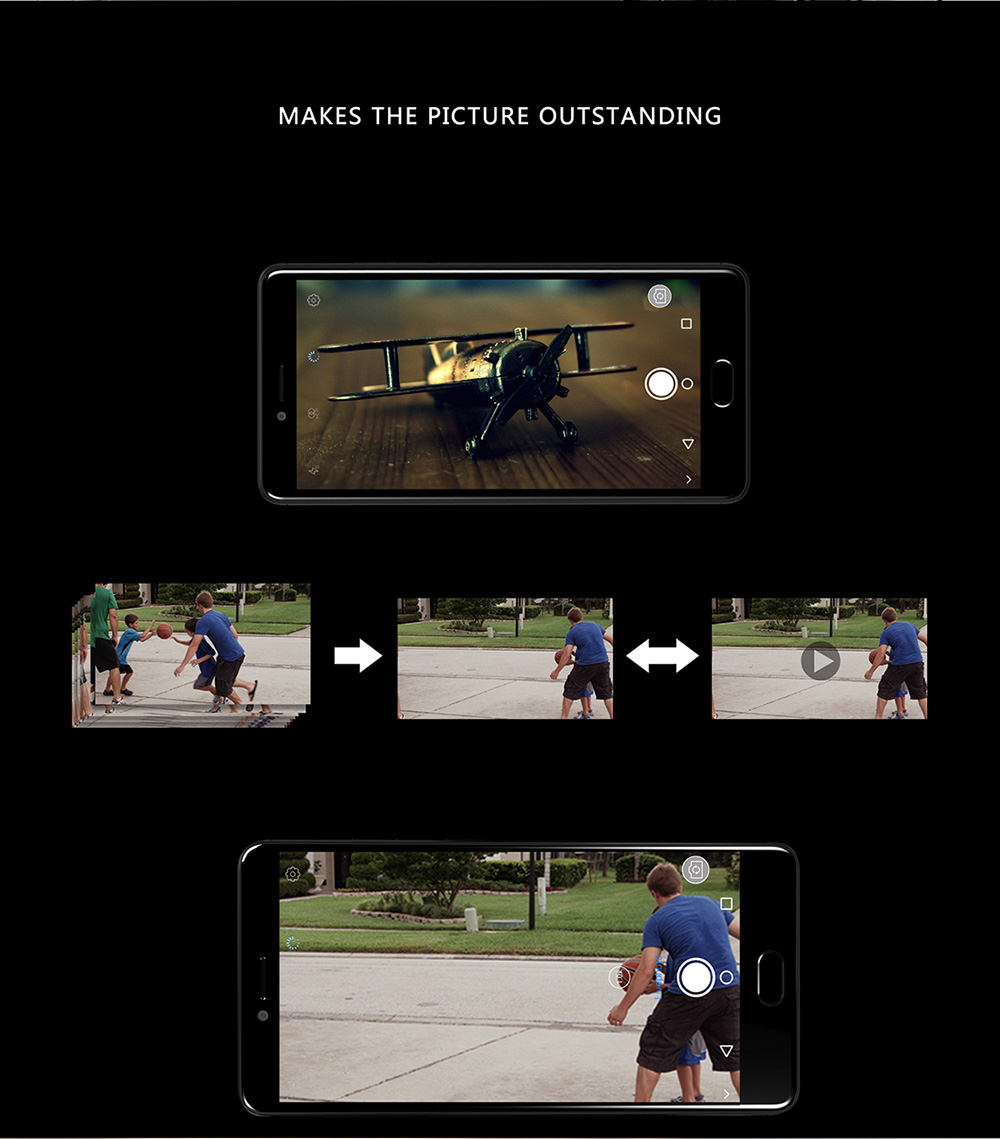 MEIIGOO M1 5.5 Inch 4G LTE Smartphone 13.0MP+8.0MP Dual Rear Cam FHD Screen 6GB RAM 64GB ROM Helio P20 MTK6757 Android 7.0 OTG Type-C 4000mAh - Gold