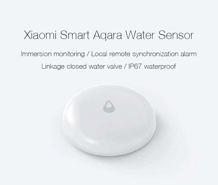 Xiaomi Mijia Aqara Water Sensor Smart Leaking Alarm IP67 Waterproof -White