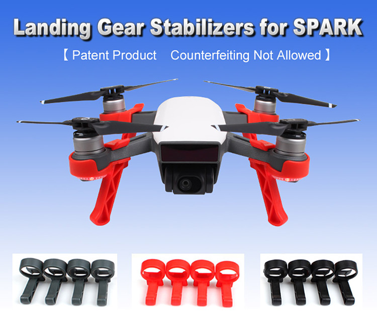 Sunnylife Camera Lens Shade Cover for DJI Spark - Gray