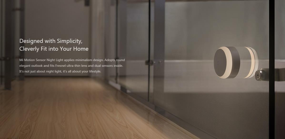 Xiaomi Mijia Smart Night Light IR Sensor Photosensitive Light -White