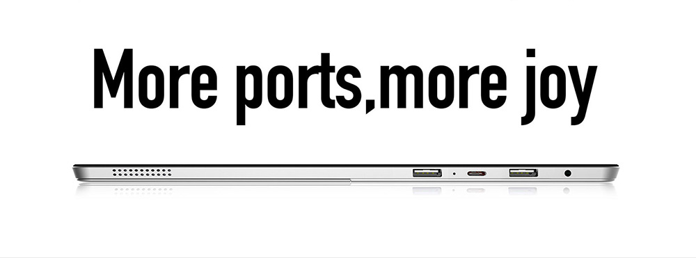 Chuwi SurBook 2in1 Tablet 12.3" 2K Display 6GB RAM 64GB ROM Apollo Lake N3450 Quad Core 2.2GHz Windows 10 OS Dual Camera Wifi - Silver