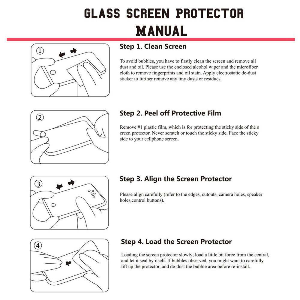 Black Xiaomi Mi 5X Tempered Glass ENKAY Hat-Prince 0.26 mm 2.5D Explosion-proof Membrane Glass Film