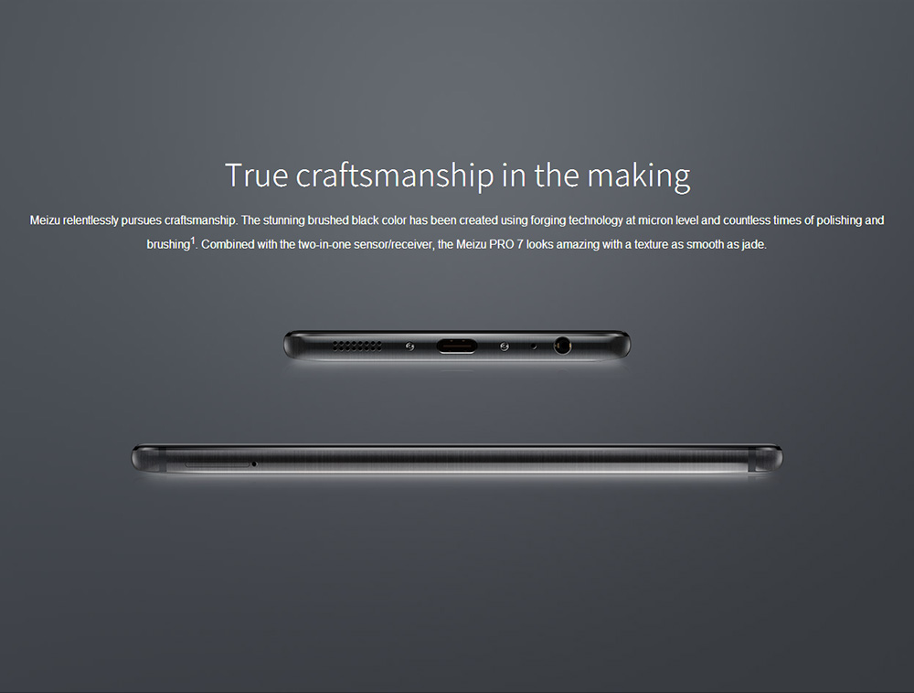 Meizu Pro 7 5.2 Inch Smartphone Super AMOLED Screen 4GB 64GB Helio P25 Dual 12.0MP Rear Camera Android 7.0 Hi-Fi Fast Charge mCharge 3.0 - Red