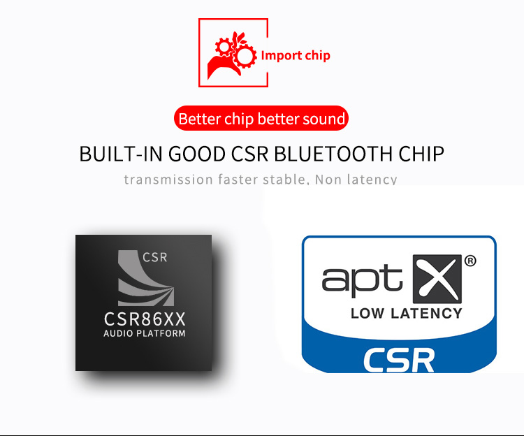 B7 Bluetooth Audio Receiver Hands-free Call NFC Noise Reduction - Black