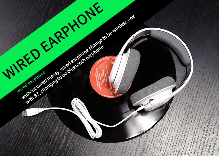 B7 Bluetooth Audio Receiver Hands-free Call NFC Noise Reduction - Black