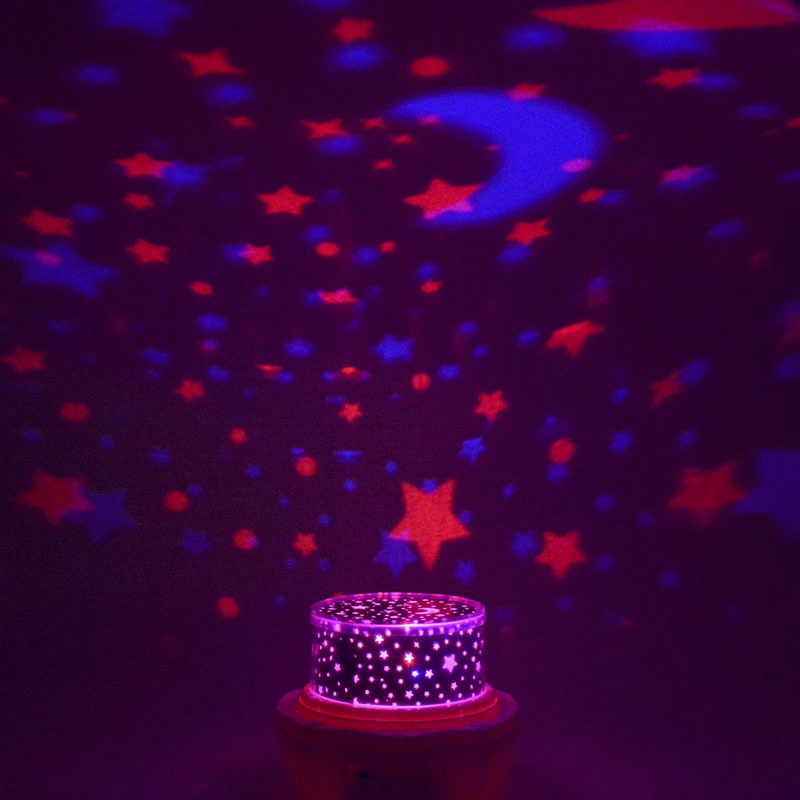 Starry Projection Light USB Chargeable LED Light Night Light -Blue