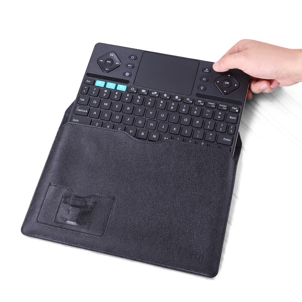 Rii RT503 2.4GHz Wireless / BT 3.0 Backlit Touchpad Keyboard Black