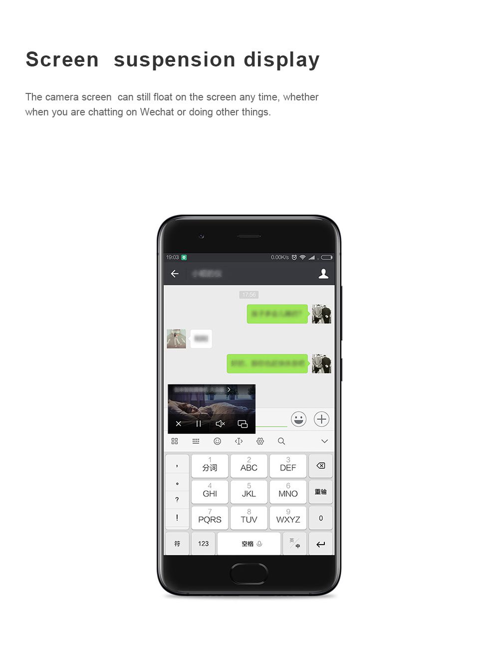 Xiaomi Chuangmi Smart 720P WiFi IP Camera 120 Degree Night Vision Two-way Audio Motion Detection -White