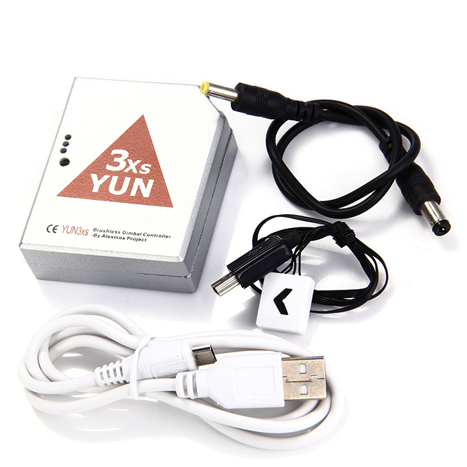 YUN3xs-The First 3 Axis BGC-Simple Brushless Gimbal Controller