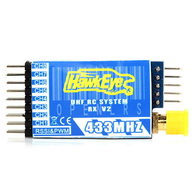 HawkEye UHF 433MHZ 9 Channel-Old Blue Accessories for FPV