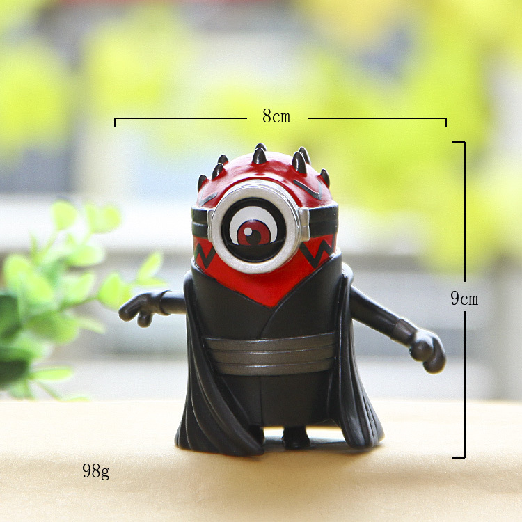 4PCS Star Wars Minions Action Figures Toys PVC Material Toys Decor