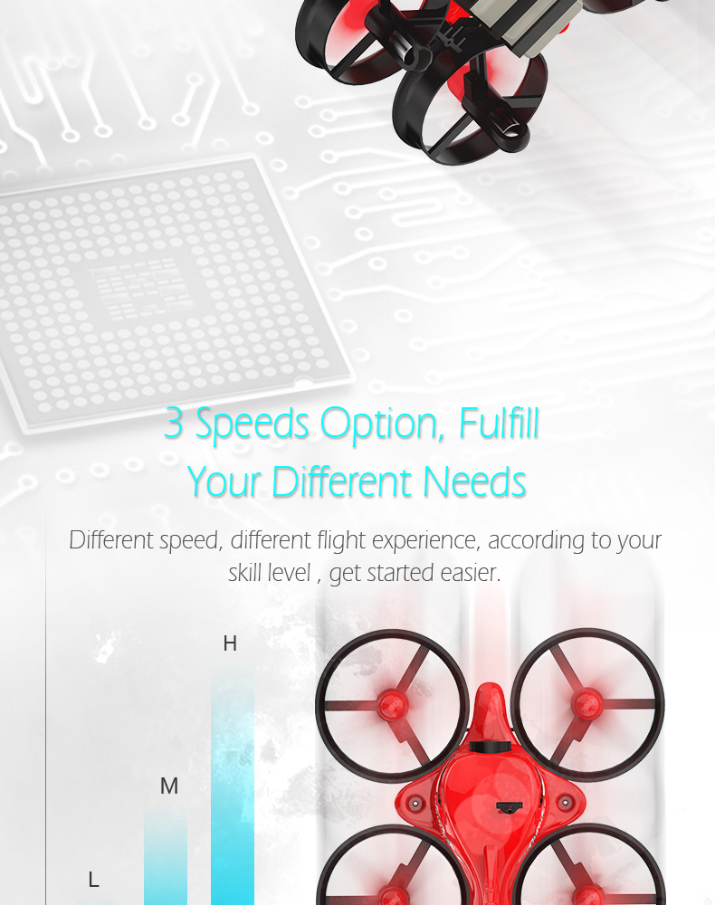 REDPAWZ R011 5.8G 40CH Micro FPV Racing Drone with 1000TVL FOV 120 Degree Wide-angle Camera 3 Inch VR-D1 Goggles - RTF