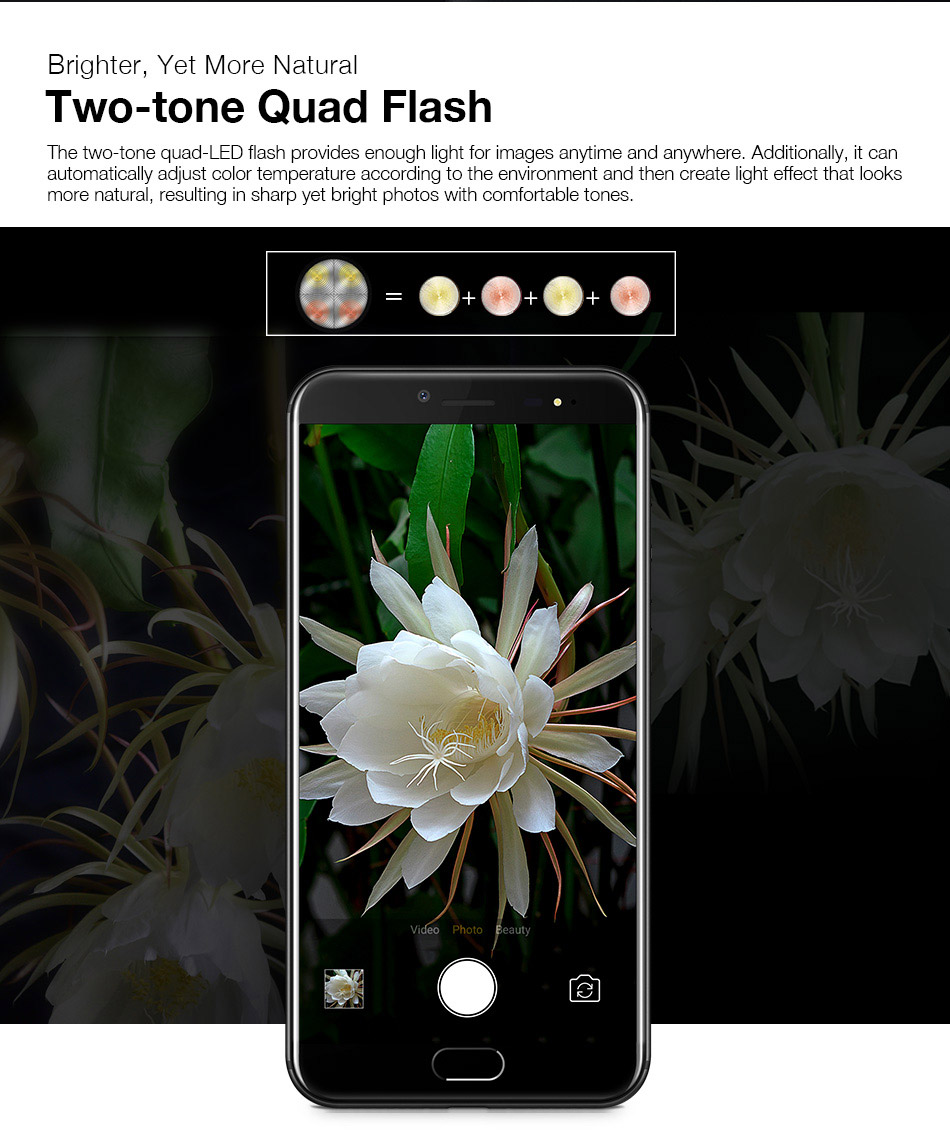 [HK Stock][Global Version]Ulefone T1 5.5 Inch 4G LTE Smartphone Helio P25 Octa Core 2.6Ghz  6GB 64GB 16.0MP Dual Rear Cam Android 7.0 Type-C NXP HiFi Audio - Black