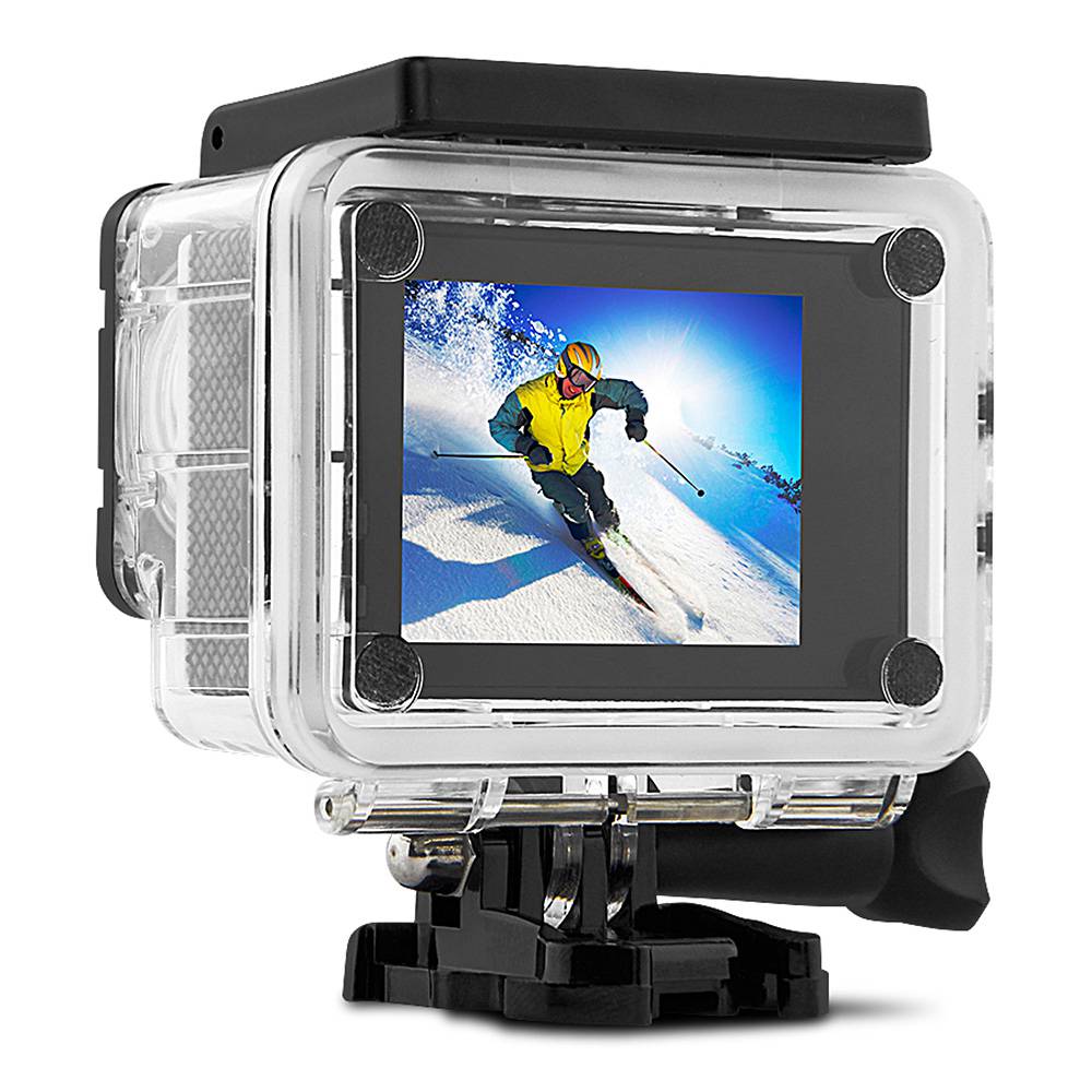 Blackview DV800A Ambarella A7LA50 OV4689 1.5 Inch LCD Action Camera 1080P 60fps IPX8 Waterproof 170 Degree Wide Angle Camcorder - White