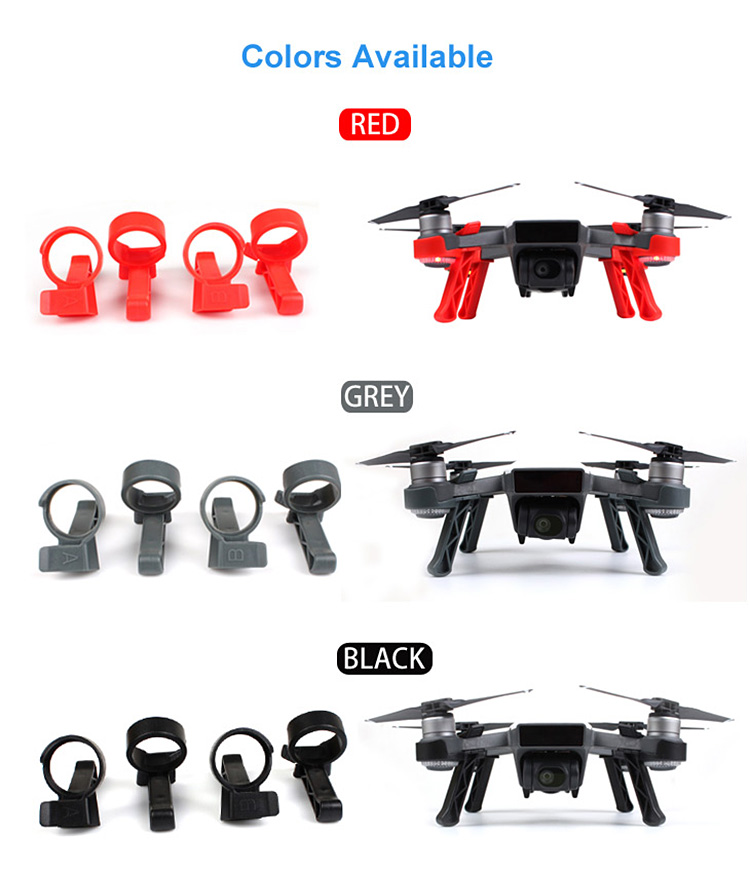 Sunnylife Camera Lens Shade Cover for DJI Spark - Gray