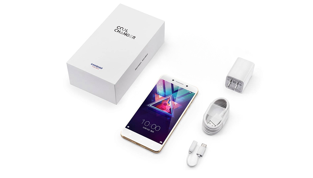 [HK Stock][EU Version]Coolpad S1 5.5 Inch 4G LTE Smartphone FHD Screen Snapdragon 821 6GB 128GB 16.0MP + 8.0MP Cam  Android N 4070mAh Type-C - Black