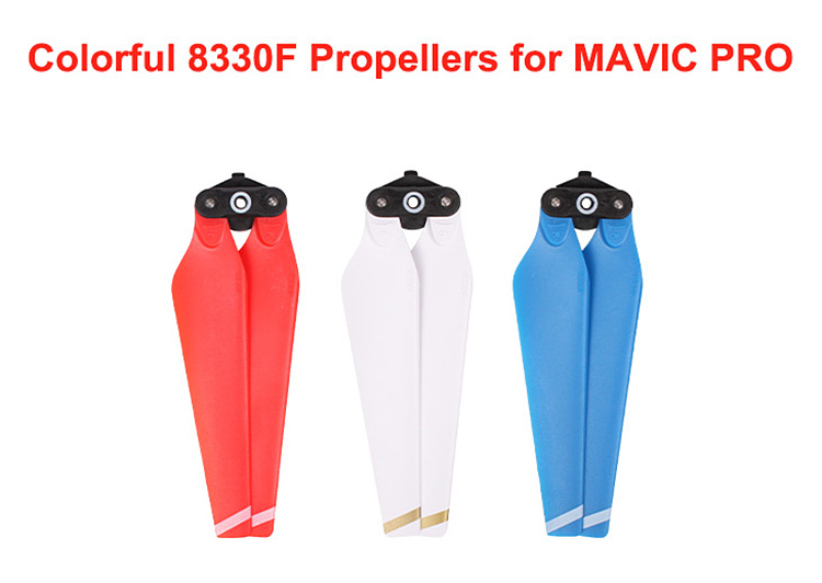 Sunnylife 8330F Quick-release CW CCW Propeller 1Pair for DJI Mavic Pro - Red