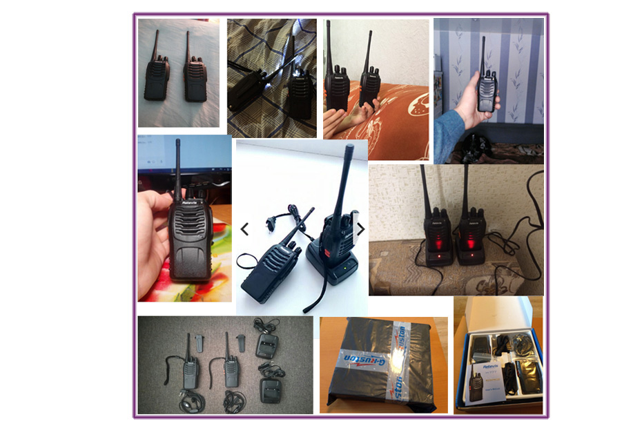 Retevis H-777 Portable Walkie Talkie 16CH UHF Hf Transceiver Two-way CB Radio Comunicador Walk Talkie -Black