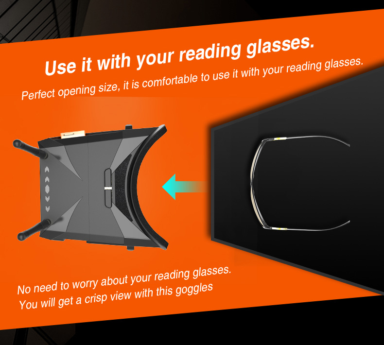 Rutforce VR008 5 Inches 5.8G 40CH Raceband 800x480 Diversity FPV Goggles with DVR Function Built-in Battery