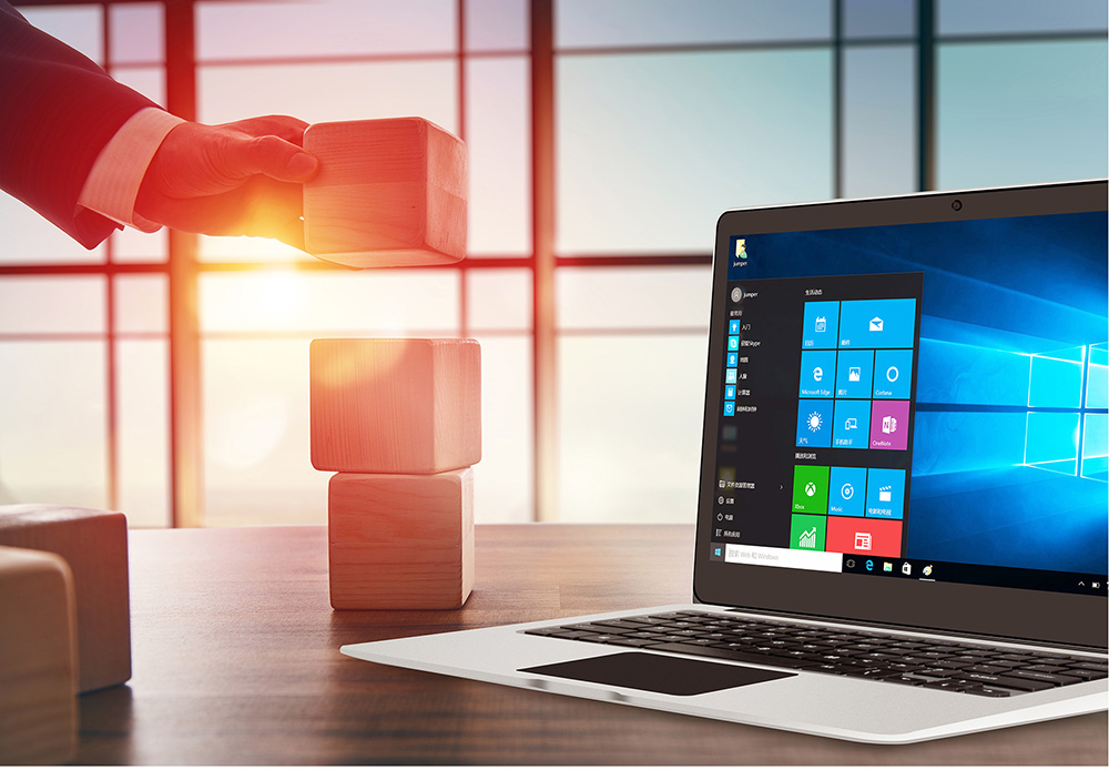 [HK Stock]Jumper EZbook 3SE 13.3" Notebook Laptop Intel Apollo Lake N3350 2.4GHz 3GB RAM 64GB ROM Windows 10 Silver - Silver