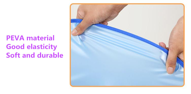 Creative Children Rain Hat Foldable Upper Raincoat Hanging Umbrella Cap Umbrella For Kids L - Red