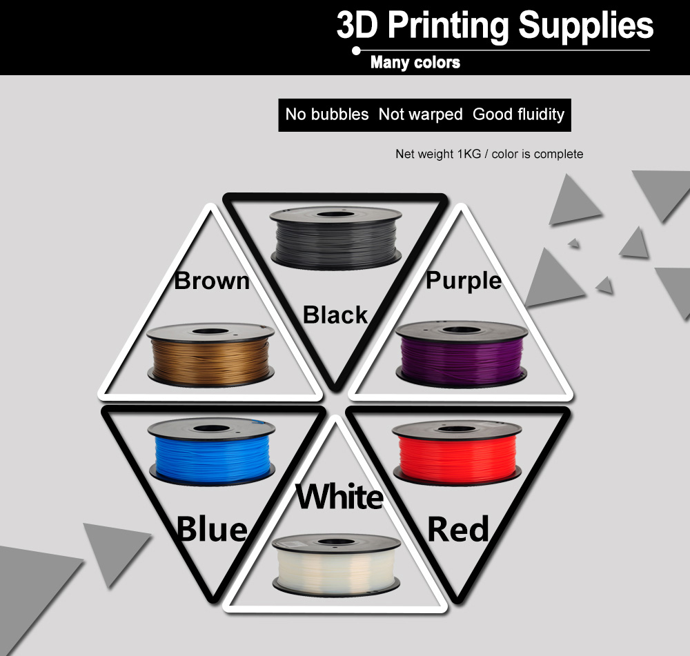 Anet A3 3D Printer Full Aluminum Plastic Frame Assembled LCD Display Support 16GB TF Card