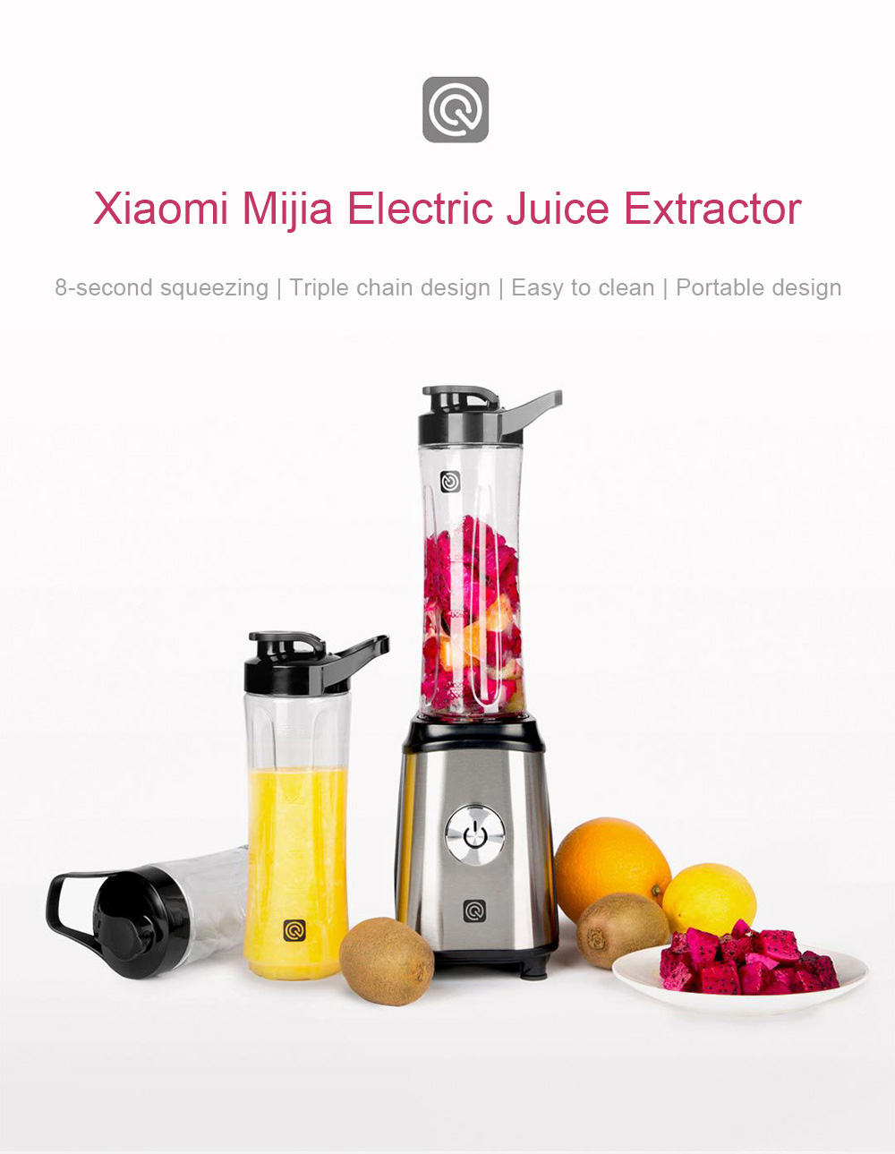 Xiaomi Mijia Electric Juice Extractor Black