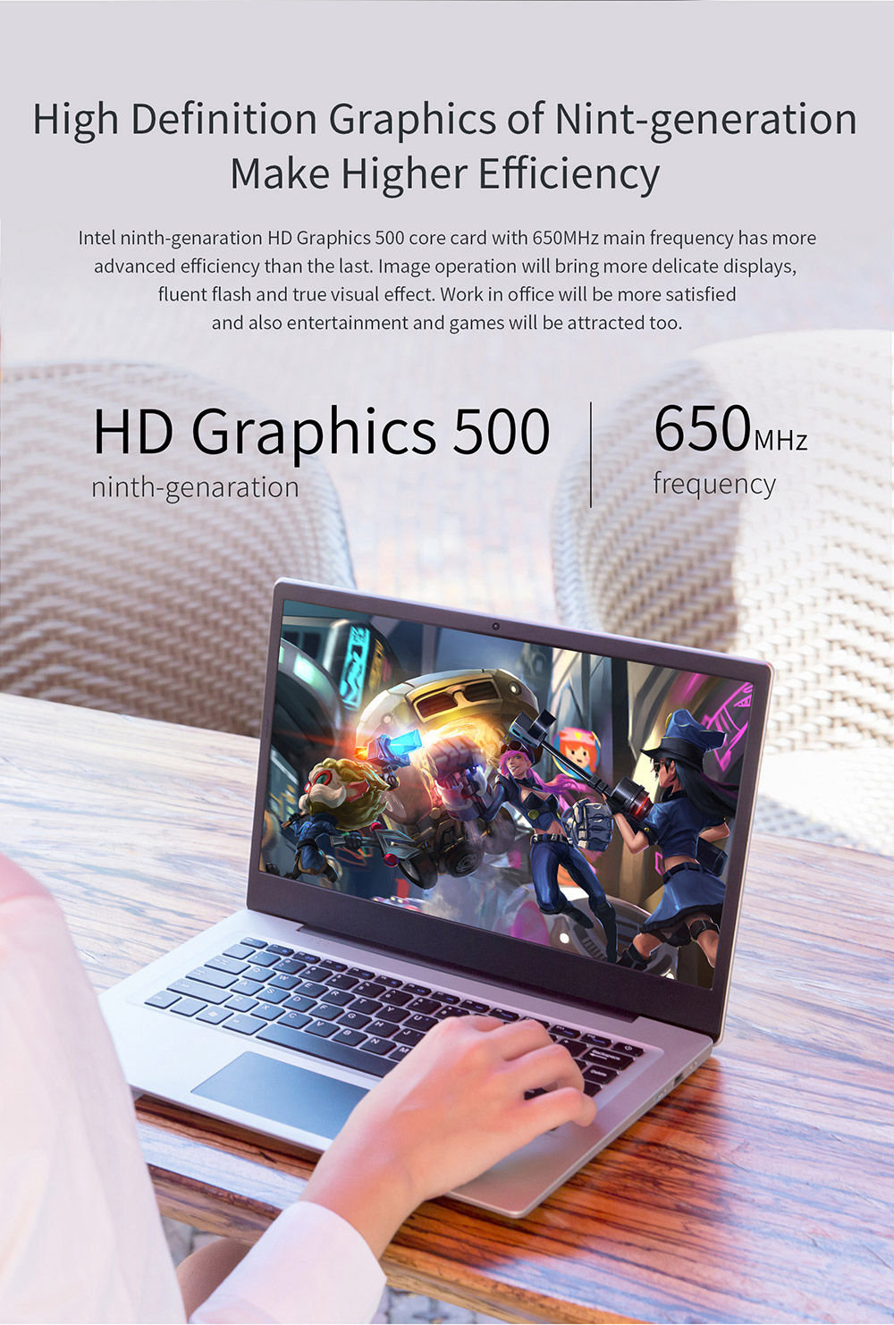 [HK Stock]Jumper EZbook 3SE 13.3" Notebook Laptop Intel Apollo Lake N3350 2.4GHz 3GB RAM 64GB ROM Windows 10 Silver - Silver