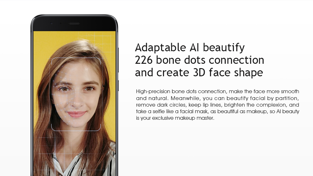 Xiaomi Mi Note 3 5.5 Inch  4G LTE Smartphone Dual 12.0MP Rear Cam + 16.0MP Front Cam 6GB 128GB Snapdragon 660 Android 7.1 NFC QC3.0 Four-sided Curved Glass Body - Black