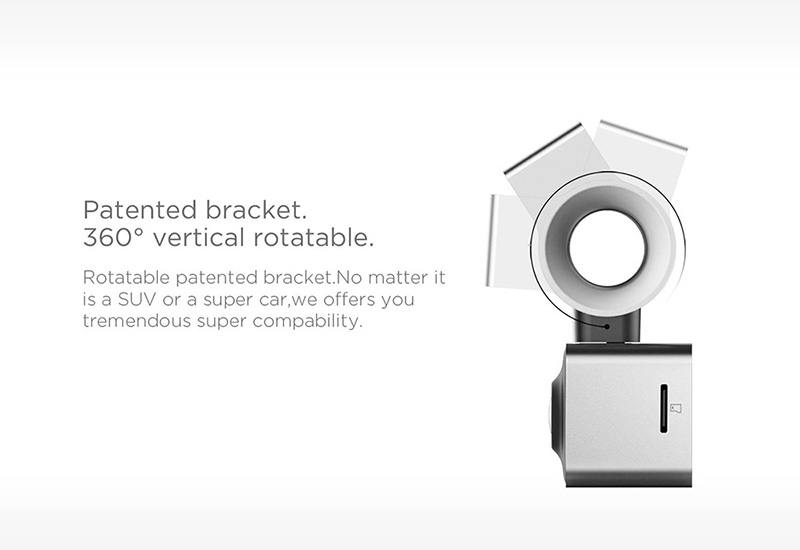 AutoBot G NTK96658 Sony IMX323 1.5 Inches LCD Car DVR FHD 1080P Wifi 142 Degrees Wide Angle Dashcam G-Sensor Night Vision Car Video Recorder - Silver