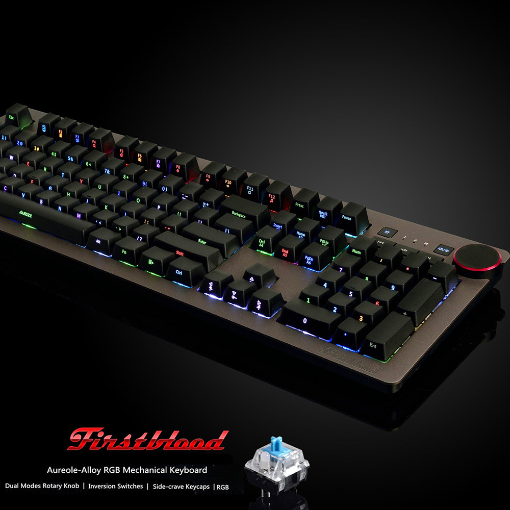 Ajazz AK60 Wired Keyboard Cherry Blue Switch