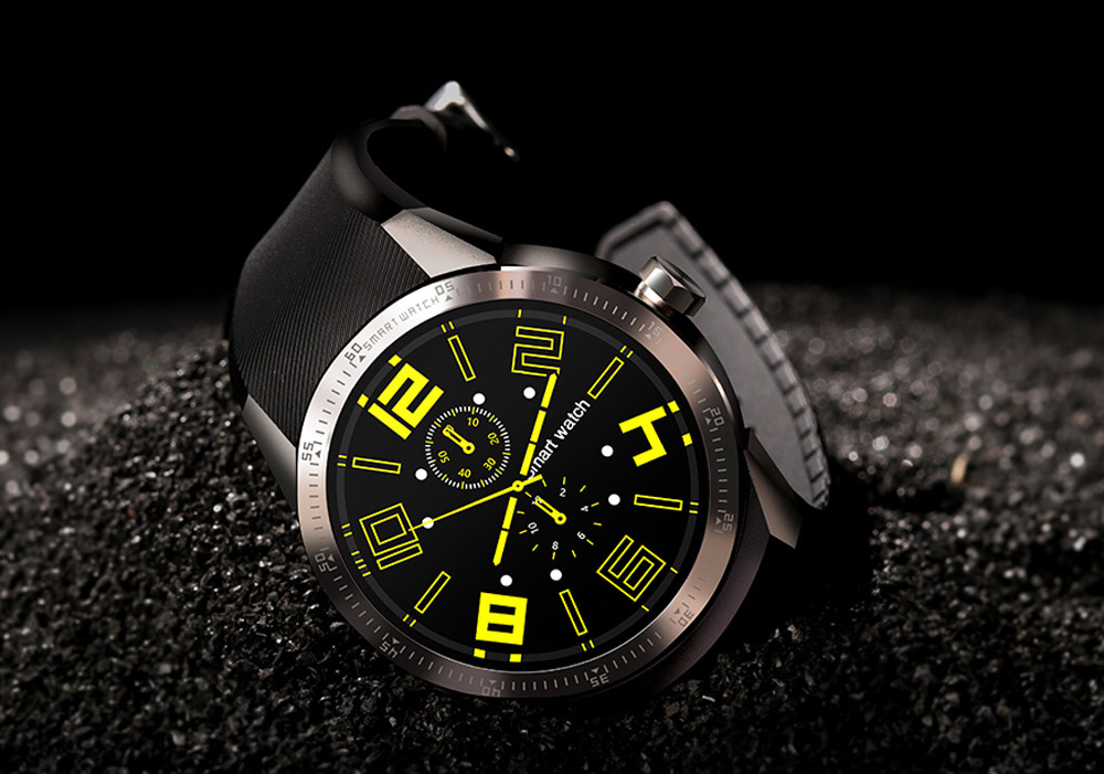 android gold watch