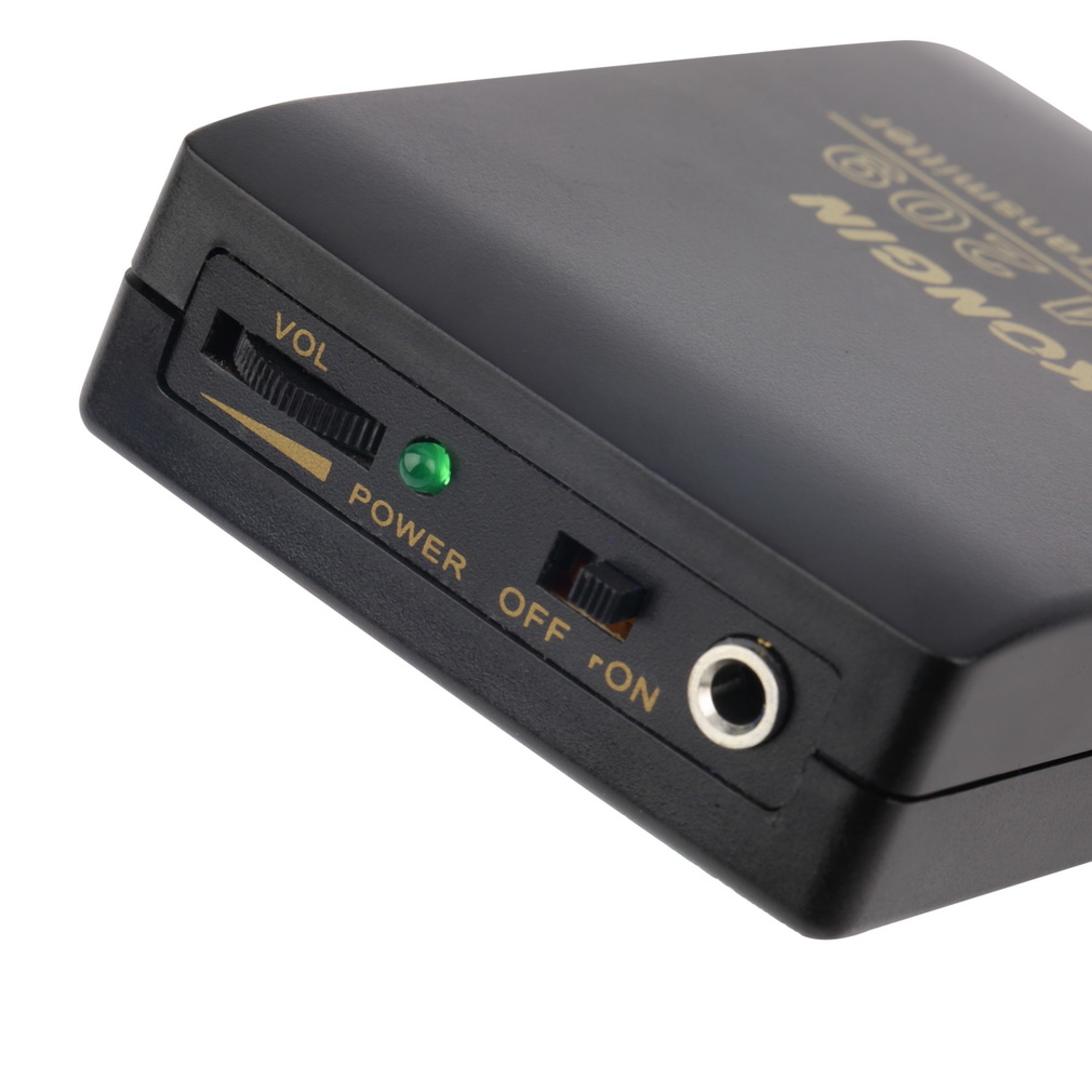 VHF Stage Wireless Lavalier Lapel Headset Microphone System Mic FM Transmitter