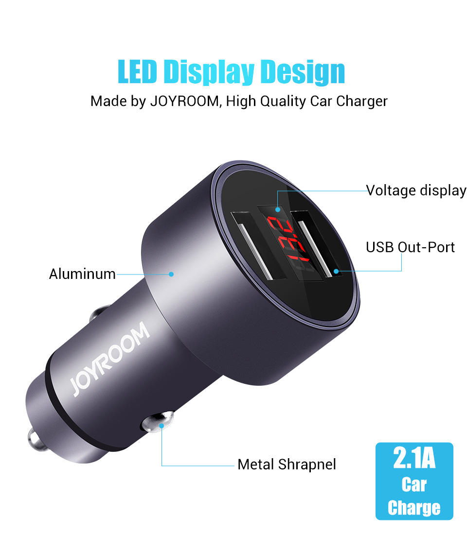 Joyroom CM215 Car Charger For Android