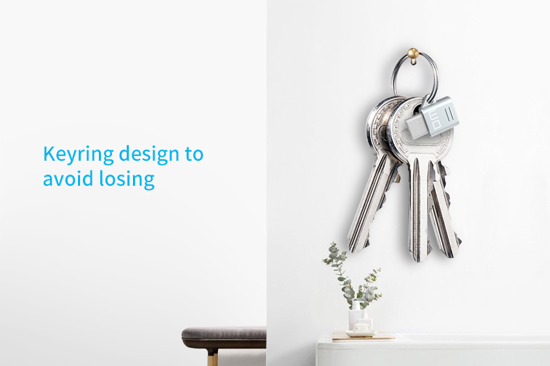 DM M2 Adapter Phone USB Flash Drive Type-C to USB Adapter - Silver