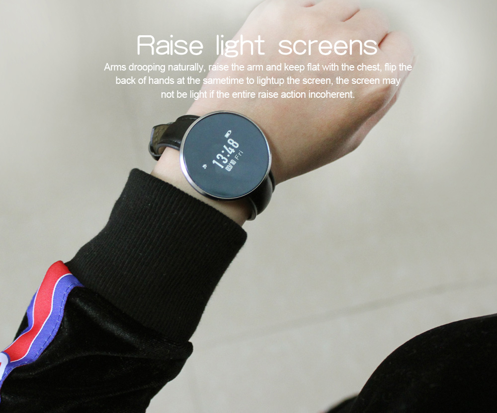 smartwatch with metal band