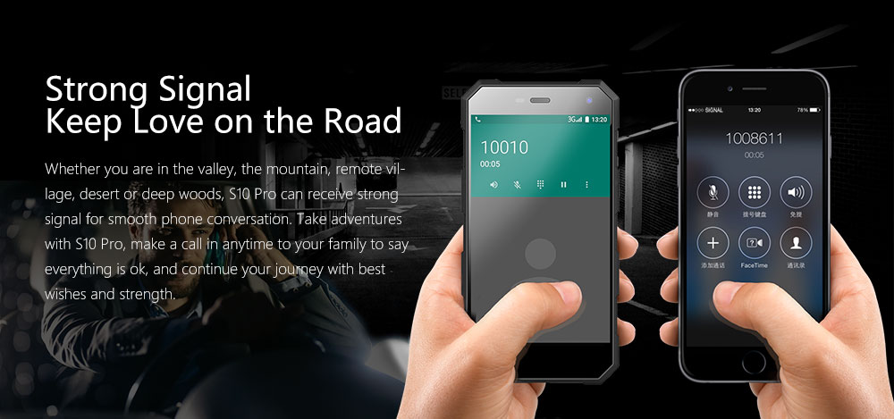 [HK Stock]NOMU S10 Pro 5.0 Inch IP68+ Waterproof 4G LTE Smartphone 3GB 32GB MTK6737T Quad Core 8.0MP Cam Android 7.0 5000mAh - Orange