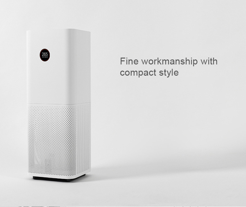 Original Xiaomi Mi Air Purifier Pro APP Control Light Sensor Multifunction Smart Air Cleaner - White