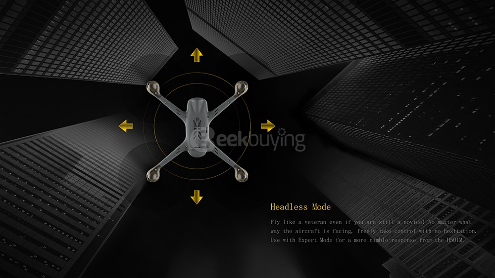 Hubsan H501M X4 WIFI FPV Brushless GPS Drone with Functional Waypoints Follow Me Mode RC Quadcopter RTF