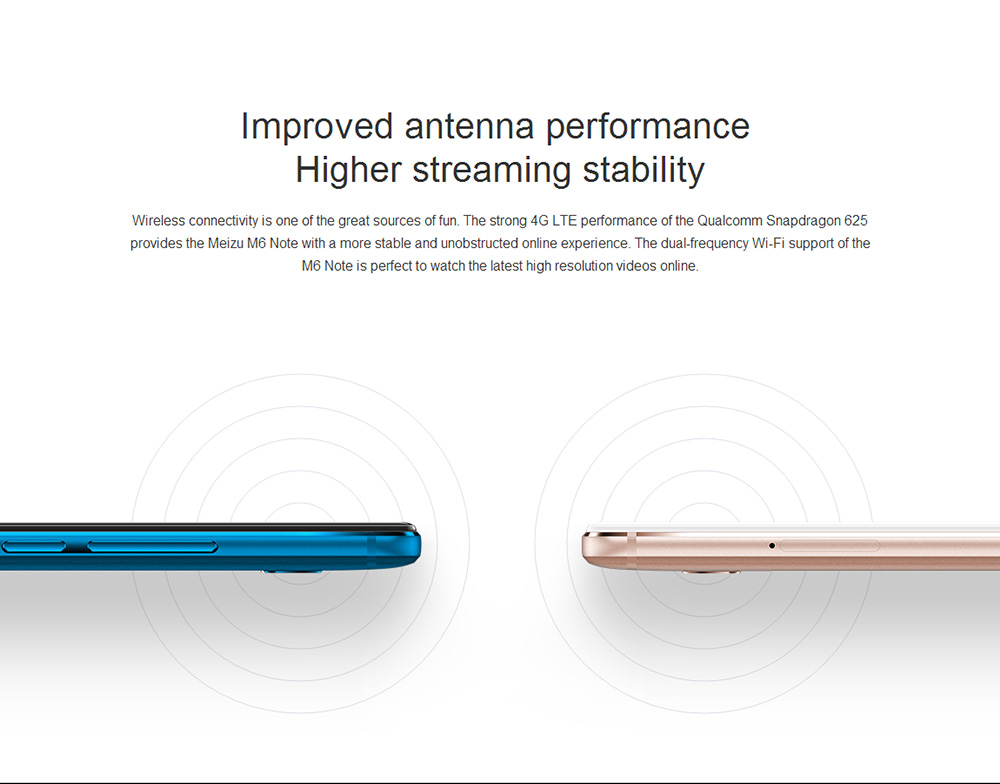 Meizu M6 Note 5.5 Inch 4G LTE Smartphone Snapdragon 625 Octa Core 3GB 16GB 12.0MP Dual Rear Camera Android 7.1 4000mAh Fast Charge - Silver