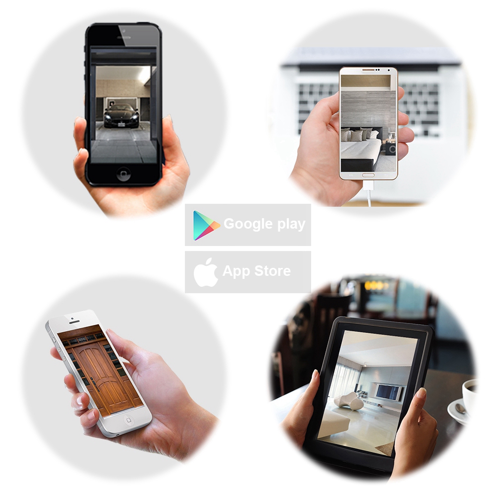 Vikcam W3 WiFi 720P IP Camera 1/4 Inch CMOS Sensor Night Vision Motion Detection IP66 Waterproof Security Outdoor Camera